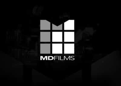 MD Films Brand Identity Design & Interactive Creative