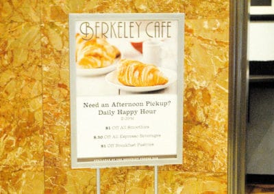 Berkeley Cafe Signage Design