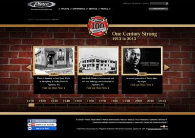 100 Year Timeline & History Section