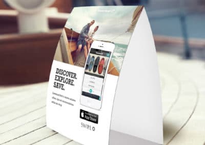 Swirl Mobile Email Campaigns & Print Design