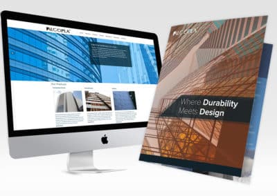 Alcopla.com Corporate Website Design & Marketing Strategy & Brochure