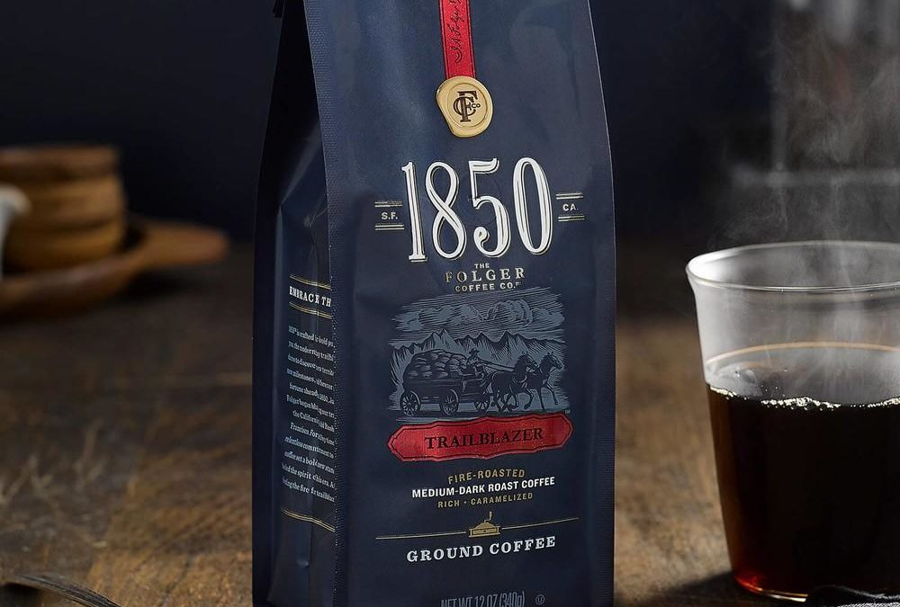 Great Coffee Branding by Folgers