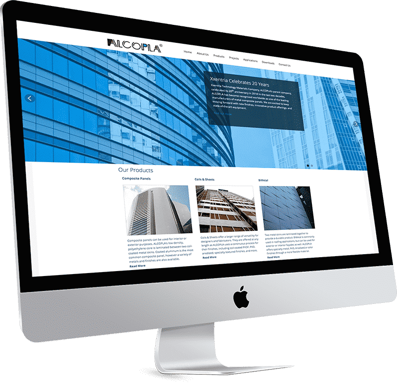 Alcopla Business Website